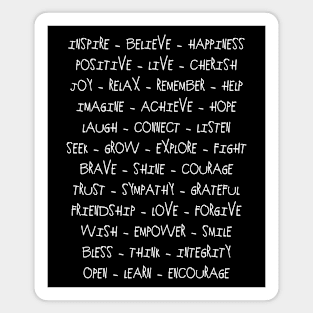 Inspirational mindset Magnet